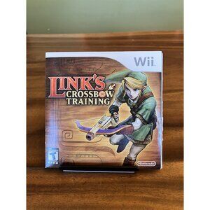 Link's Crossbow Training Game (Nintendo Wii) W/Manual
